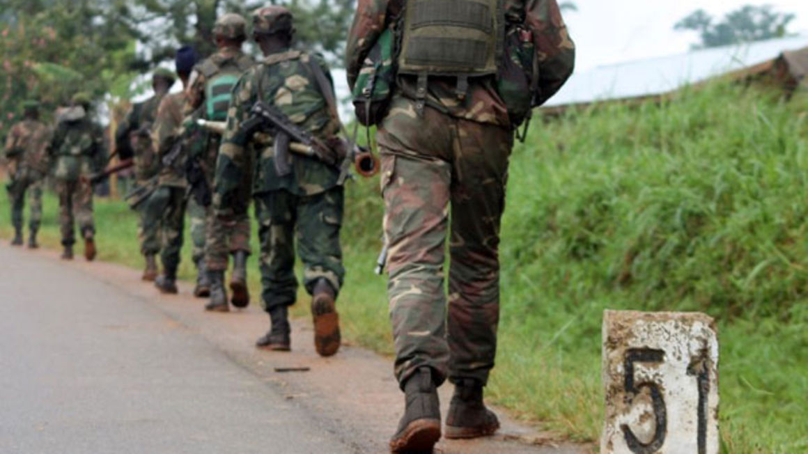 Congo sodiers