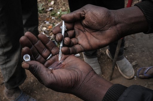Kenya Heroine addict