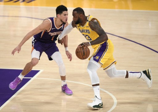 LeBron James Lakers, Suns