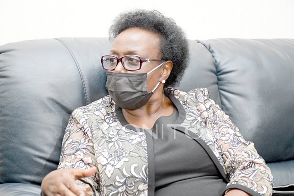 Mutebile's wife
