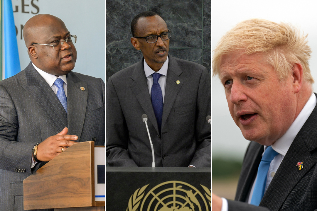 Tshisekedi Kagame Johnson