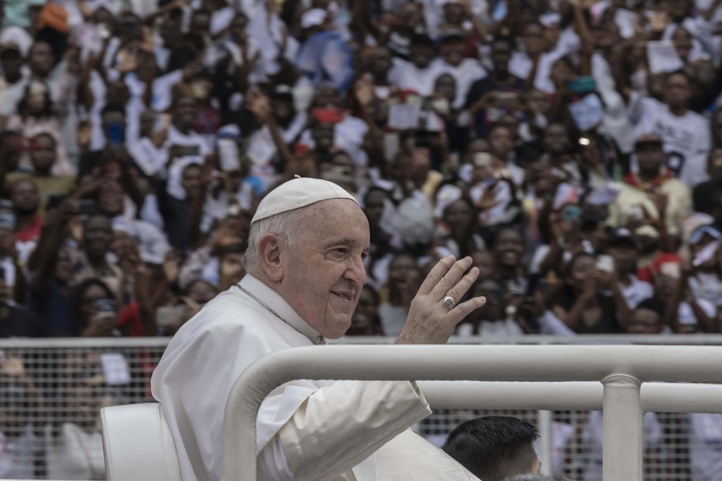 Pope in Congo