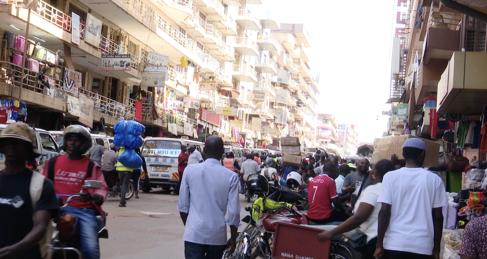 Kampala downtown