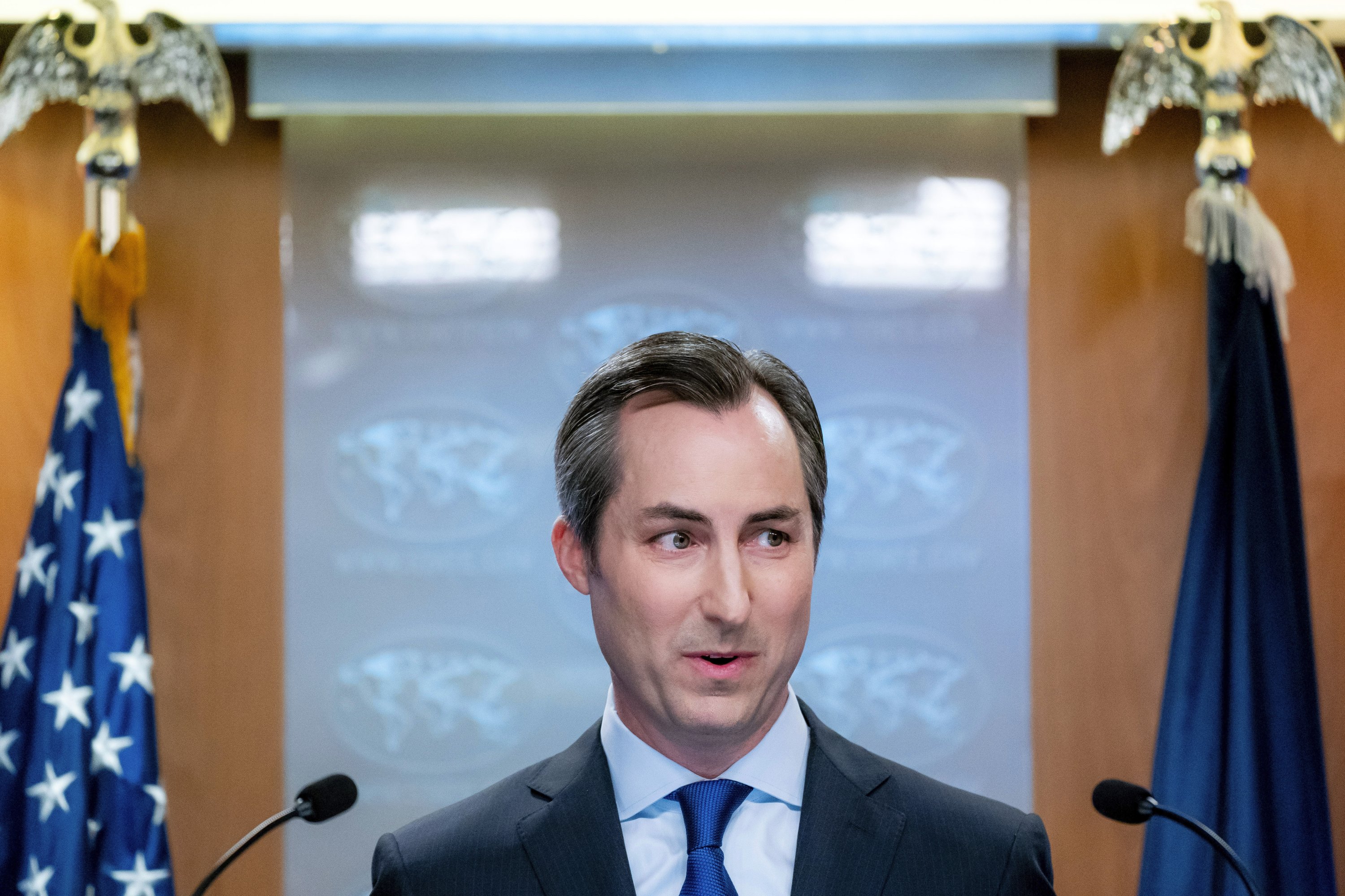 State Department spokesperson Matthew Miller
