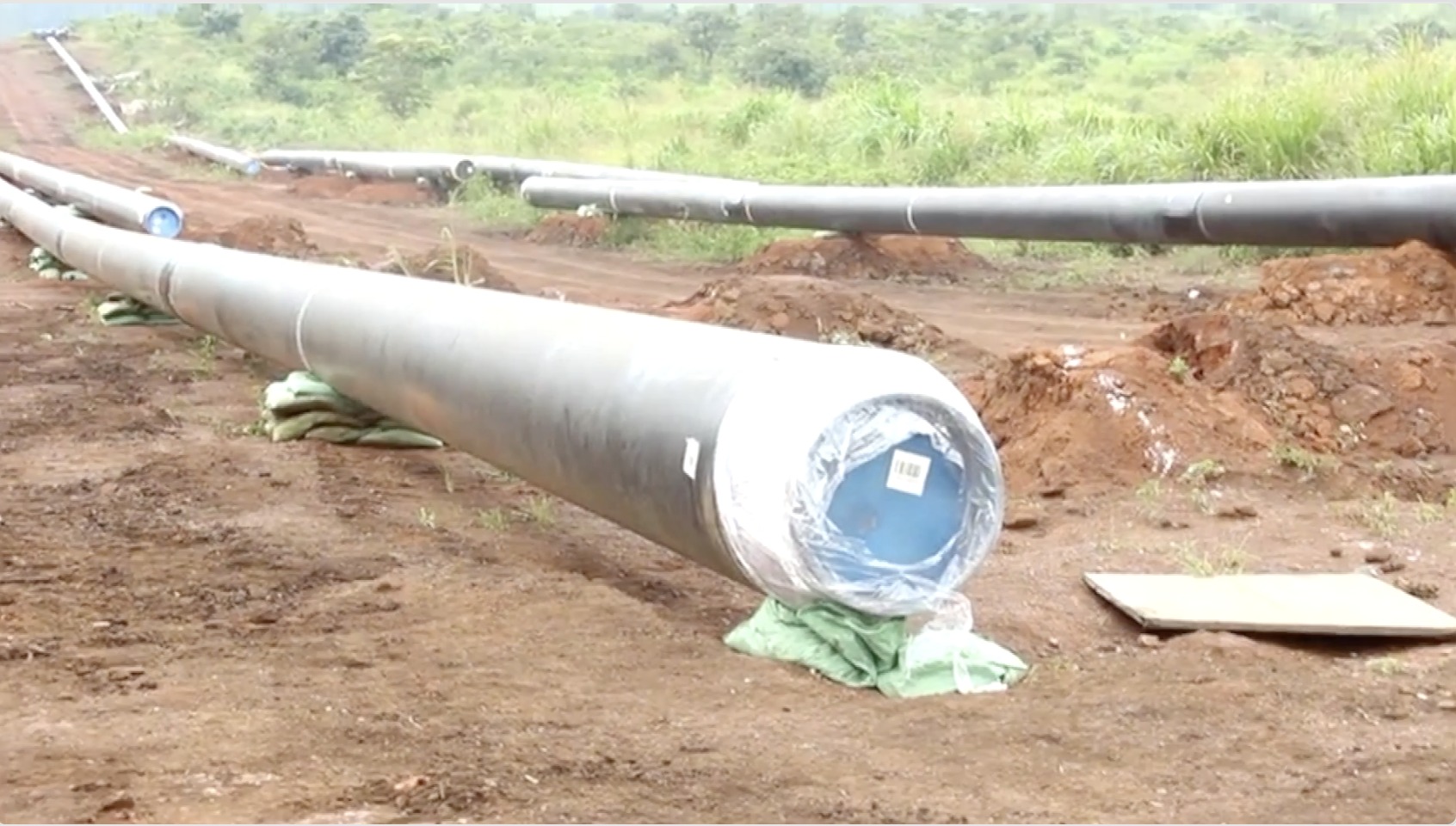 Government confirms 62% completion of oil pipeline, first oil expected in 2026