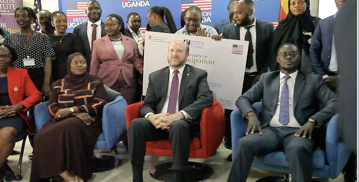 US Ambassador to Uganda hails effort to train leaders